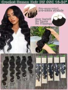 Human Hair Crochet