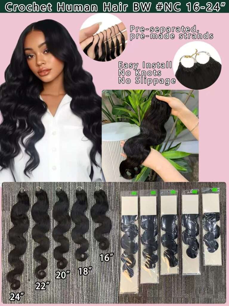 Human Hair Crochet