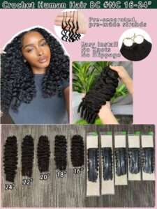 Human Hair Crochet