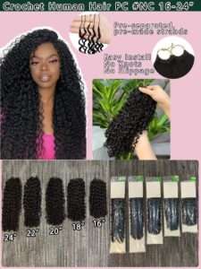 Human Hair Crochet