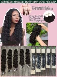 Human Hair Crochet