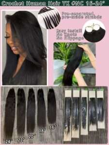 Human Hair Crochet