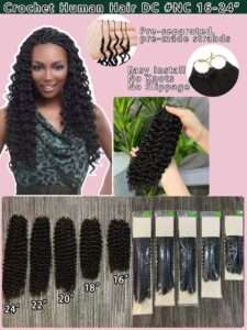 Human Hair Crochet