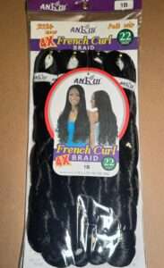 ANKUI French curls braids 22"