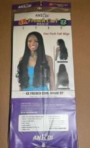 ANKUI French curls braids 22"